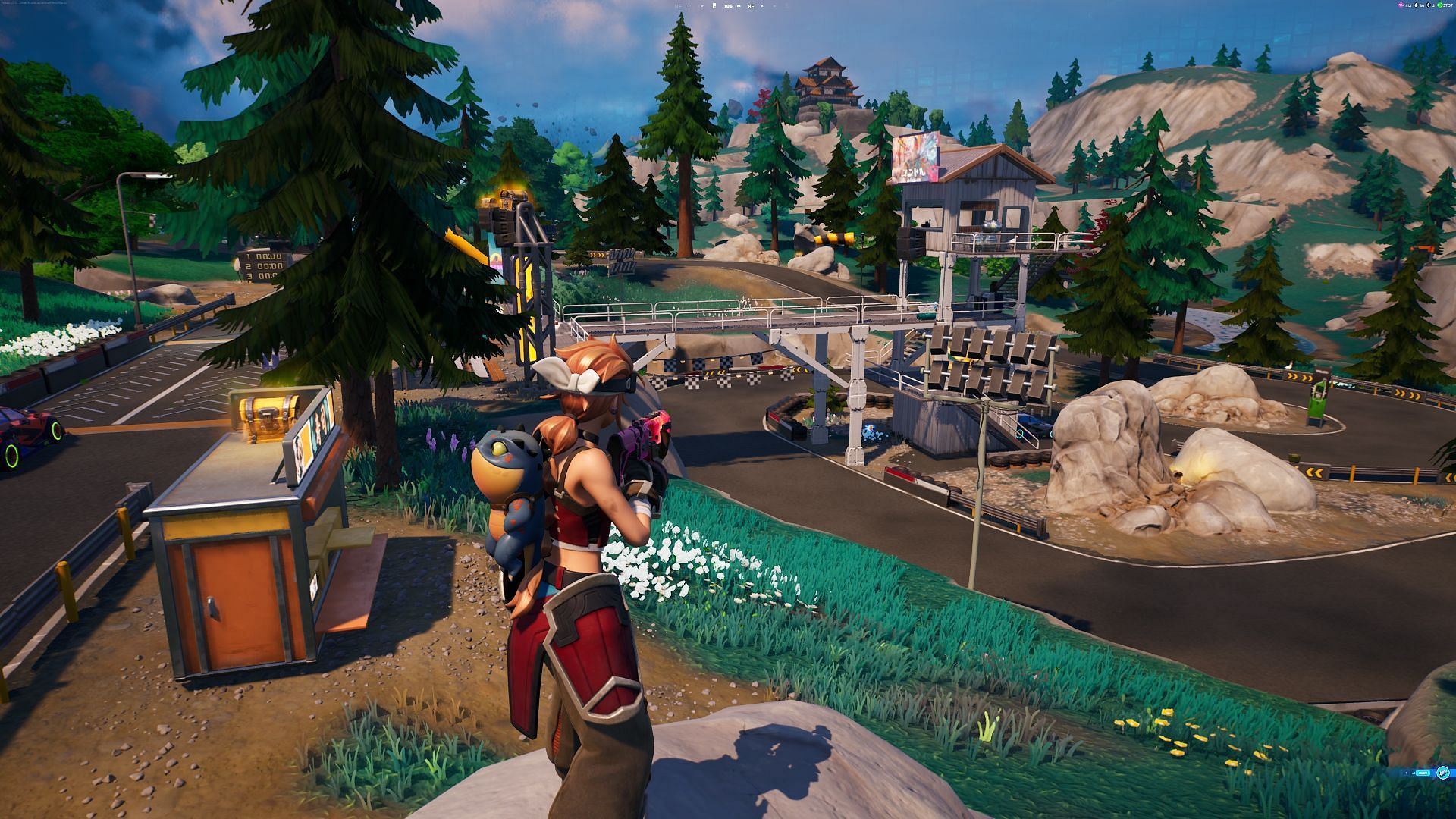 Beginners should avoid the Jungle Biome while attempting this challenge (Image via Epic Games/Fortnite).